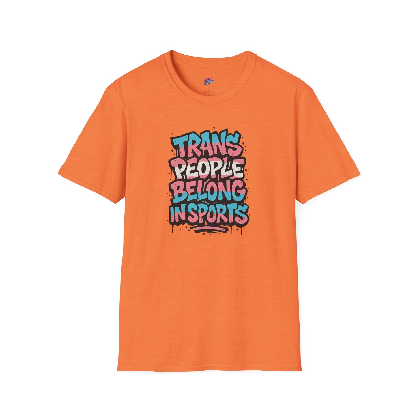 Trans People Belong In Sports Tee