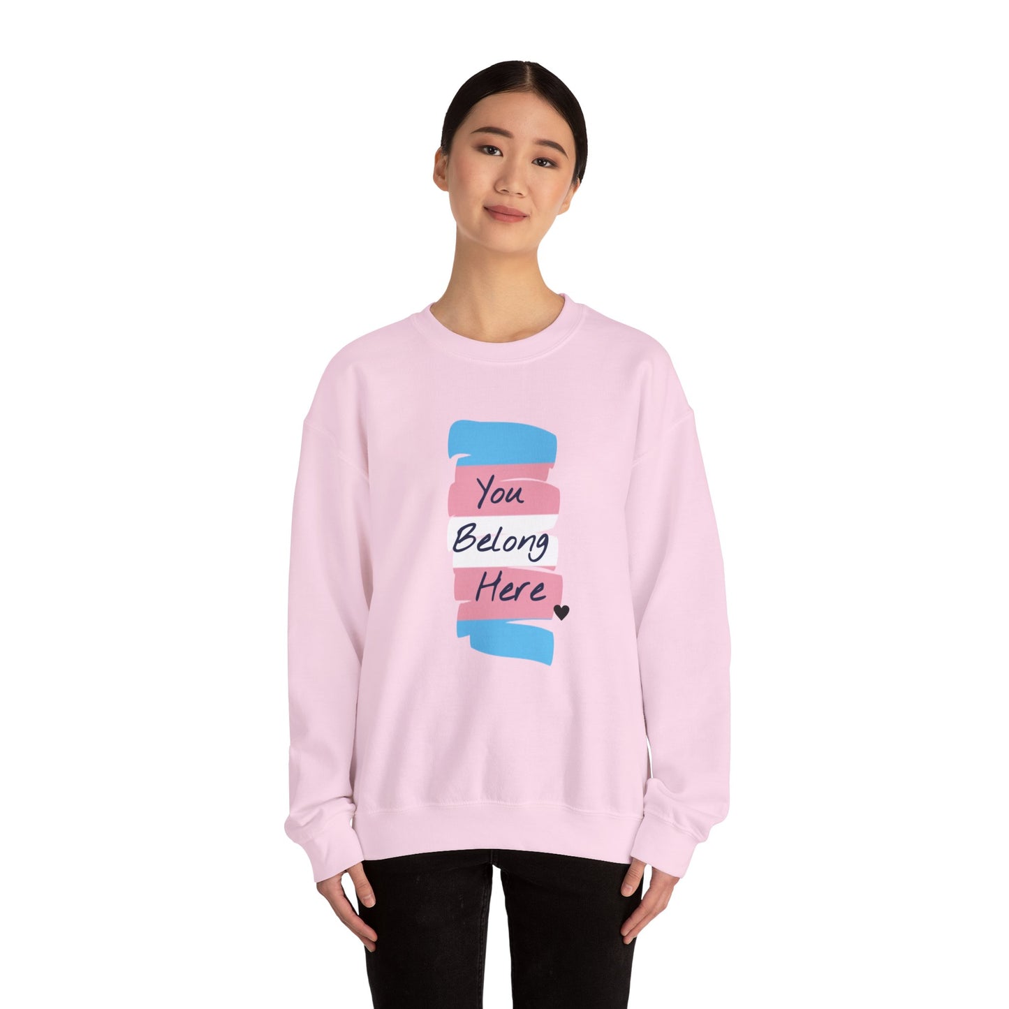 You Belong Here Heavy Blend™ Crewneck Sweatshirt
