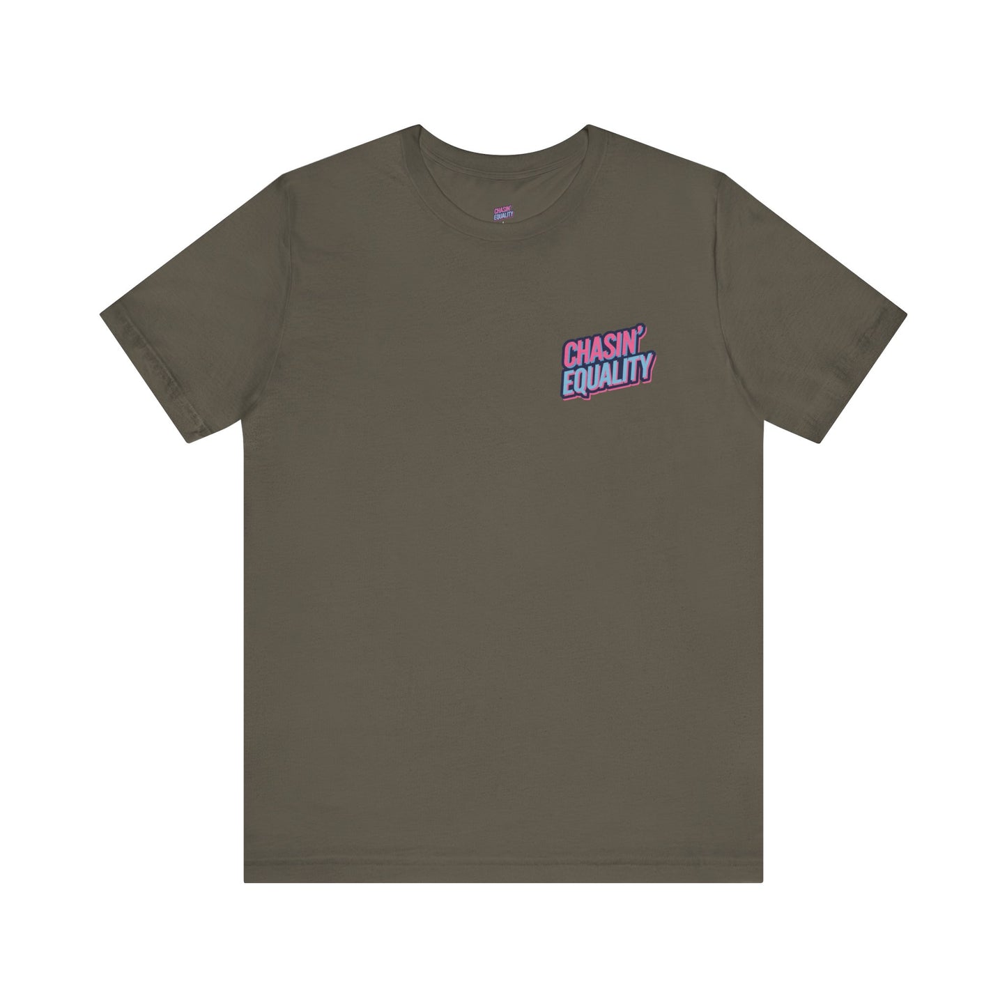 Chasin'Equality logo Jersey Short Sleeve Tee